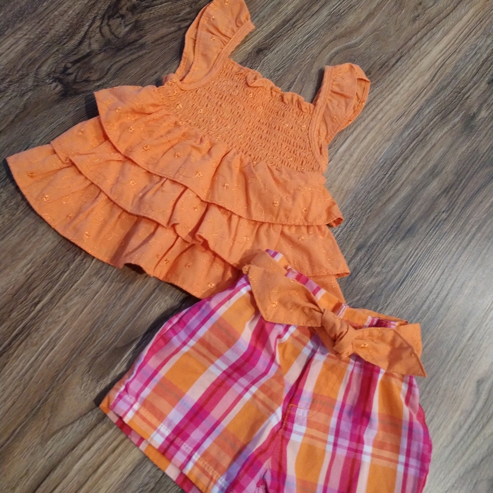 18 month Summer shorts and tank set